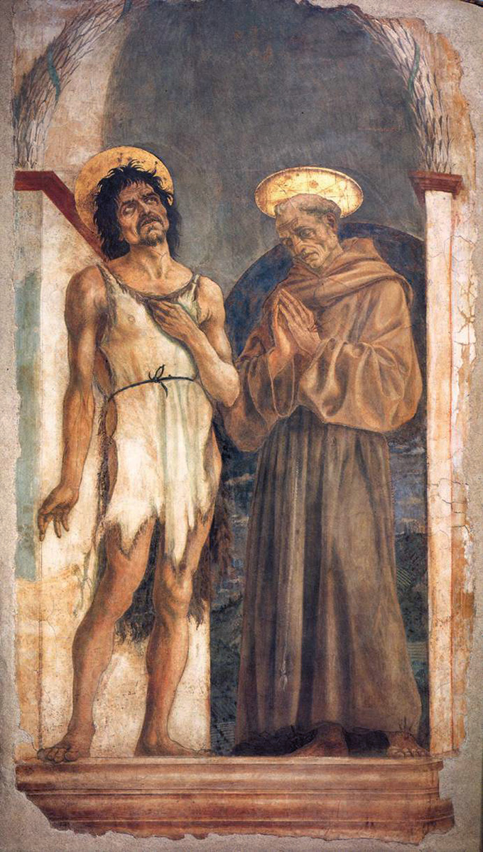  saint john the baptist and saint francis